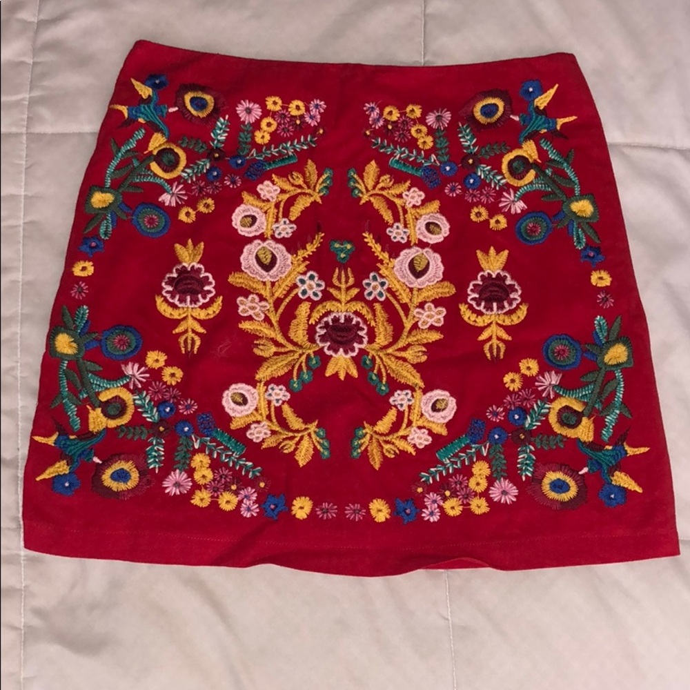 patterned shirt
